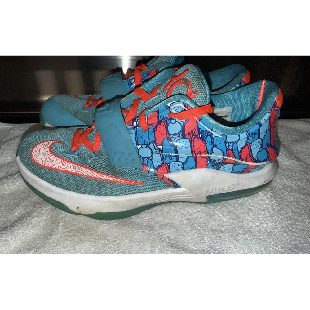 Nike‎ KD Kevin Durant Ice Cream Unisex Kid's Basketball Shoes Size US 5Y